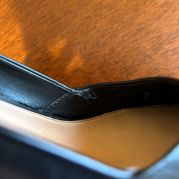 Franco Sarto Women’s Black Leather Pump Heels Shoes Size 8 - Picture 6 of 9